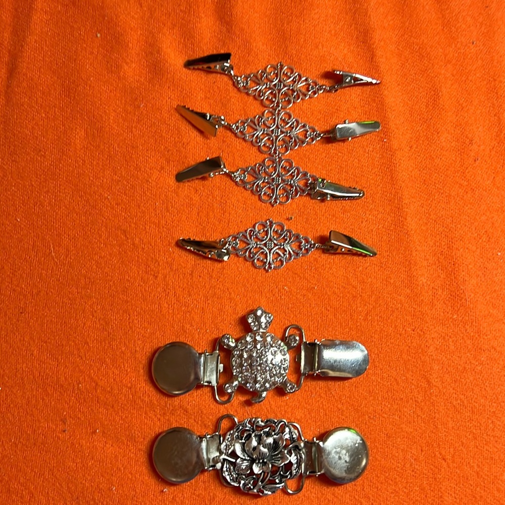 Cardigan pins